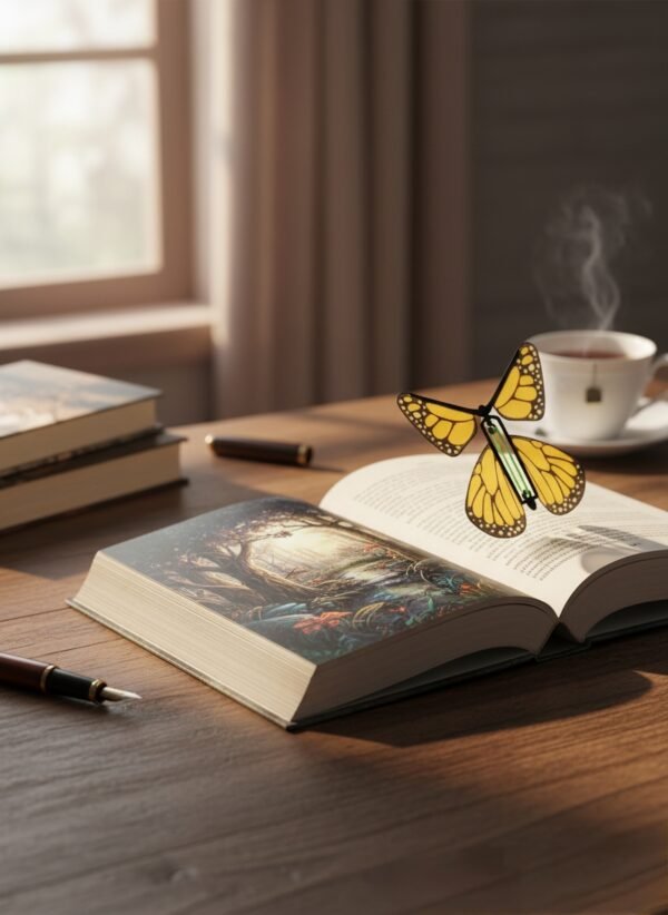 Oplus_16908288 Flying Butterfly Bookmark