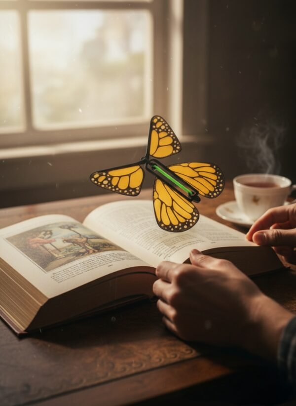 Oplus_16908288 Flying Butterfly Bookmark