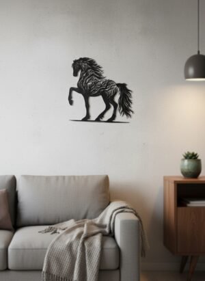Horse wallart