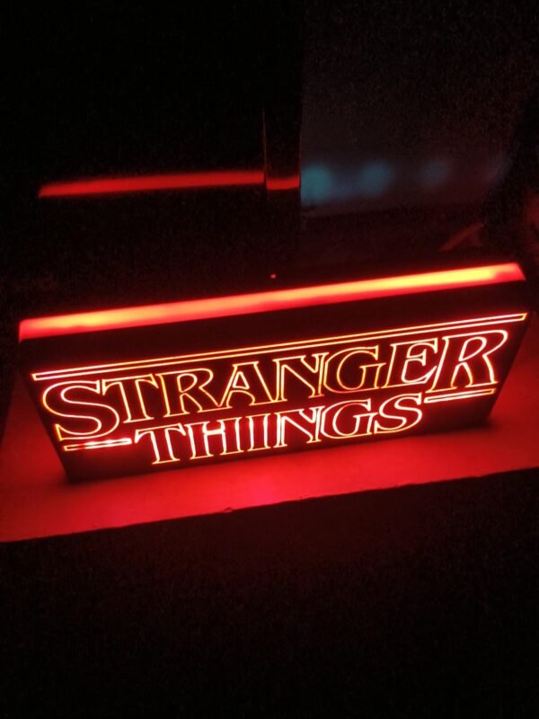 Stranger things light box
