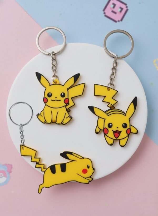 Pikachu keychains